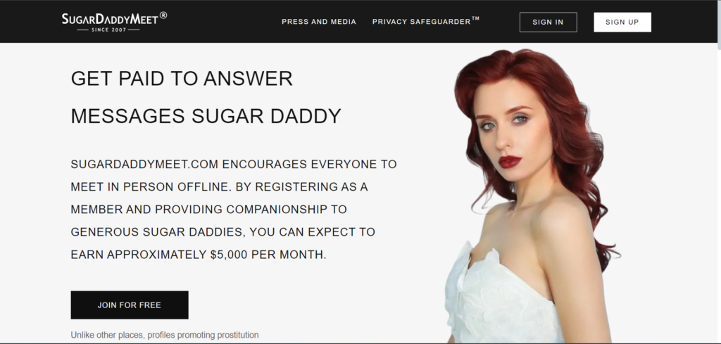 Get Paid to Answer Messages from a Sugar Daddy